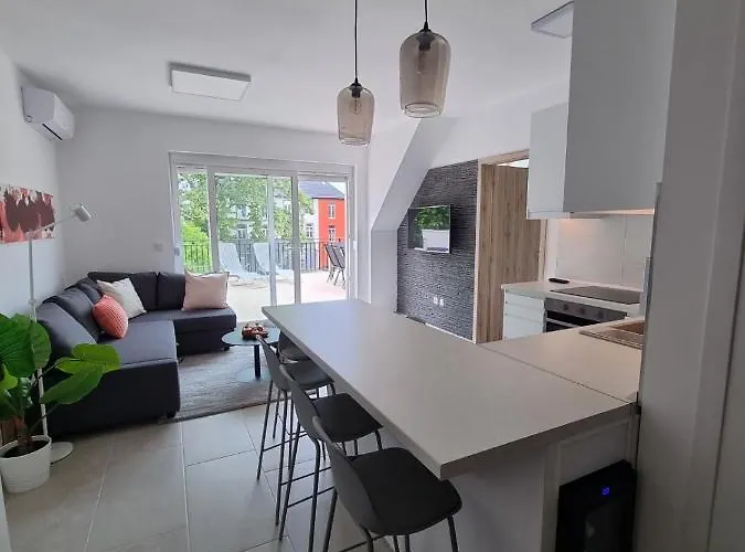 아파트 Bibi Terasz 발라톤엘